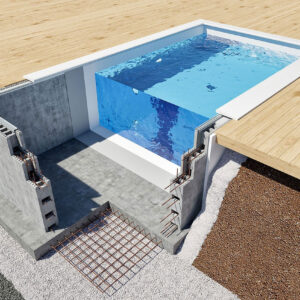 Poolstommar