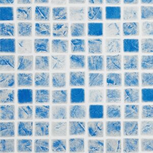 Poolliner Soprema Marbella Grey, mosaikmönster